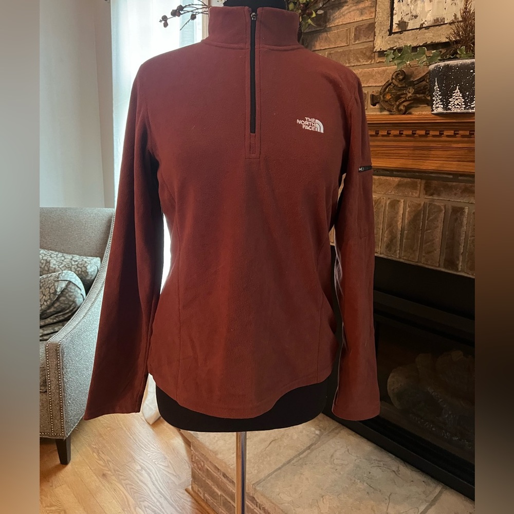 Women’s North Face Fleece Quarter Zip M